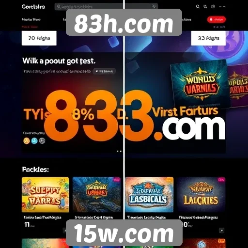 A evolução do design do 83h.com ao longo do tempo