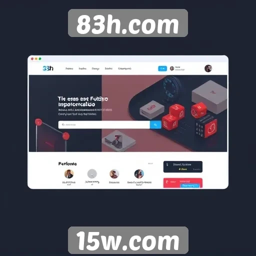 Análise da interface de usuário do site 83h.com