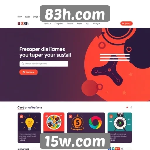 Avaliação da interface do usuário do 83h.com